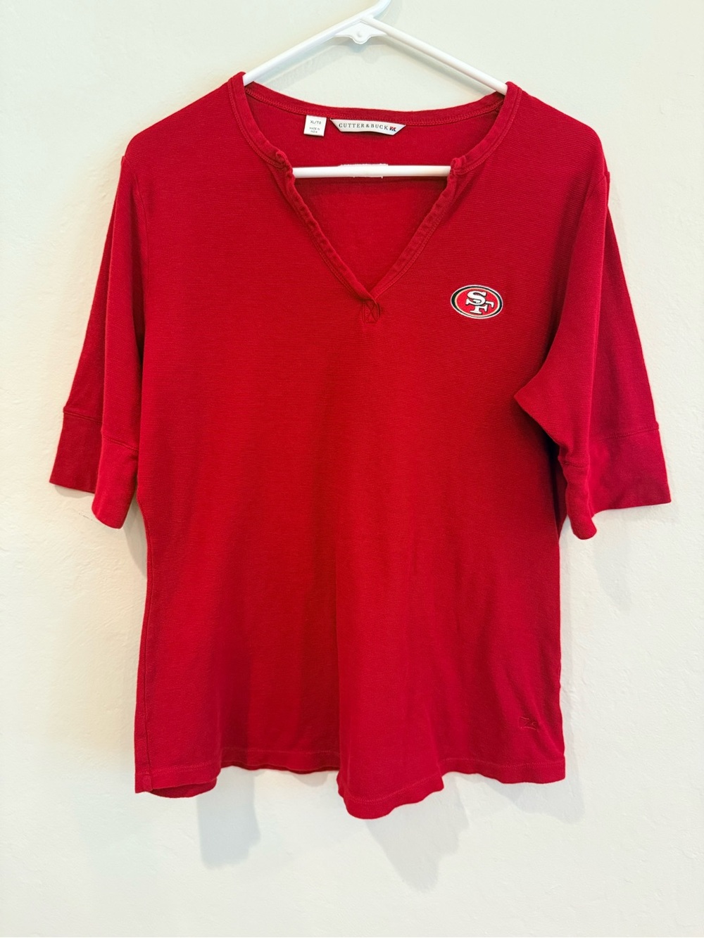 San Francisco 49ers V Neck size XL